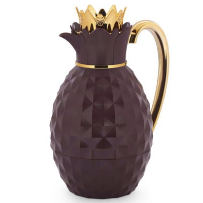 ترمس أناناس إفرست السيف غاليري، 1 لتر، حافظة داخلية زجاج حراري - عنابي product image 1