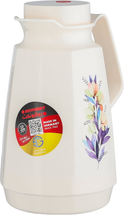Rotpont Thermos, 1 Liter, Glass Inner Container - Off White product image 4