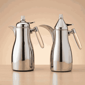 طقم ترامس فلوة السيف غاليري، قطعتين، 1/1 لتر، حافظة داخلية زجاج حراري - فضي product image