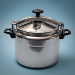 قدر ضغط المونيوم فولكانو، 25 لتر، صمام امان - فضي product image