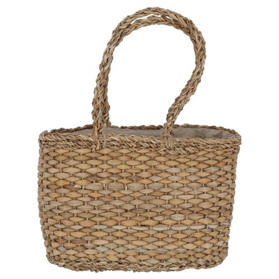 Al Saif Gallery wicker thermos bag, 44x28 cm - brown product image 2