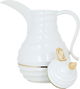 Al Saif Gallery Blanca thermos set, 1/0.75 liter, 2 pieces, thermal glass inner shell, plastic outer shell - pearl product image 5