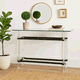 مدخل استقبال اكريليك زجاج، 80×140×40 سم - اسود شفاف product image 2