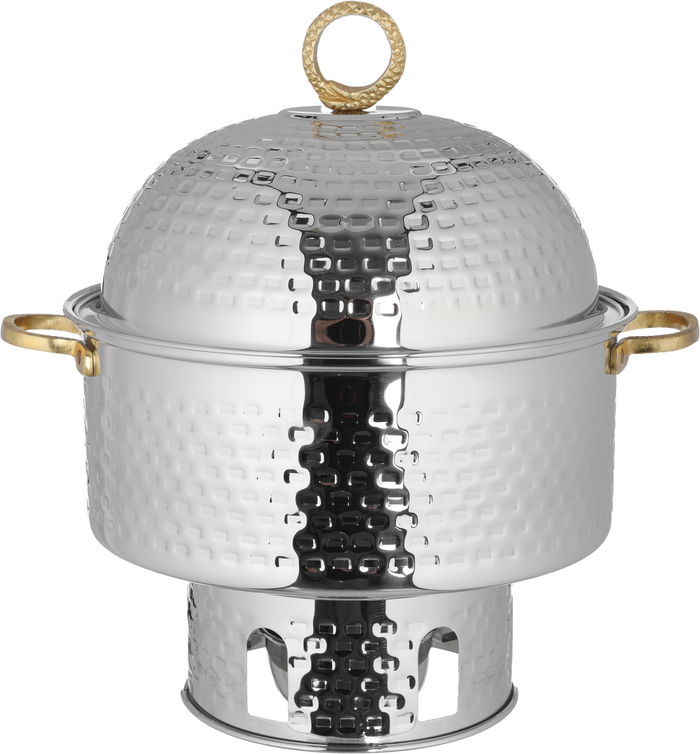 Maglite Stainless Steel Food Warmer, 6 Liters, with Base - Silver Gold product image 2