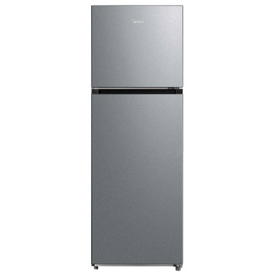 Midea Mdrt489Mtu50 Refrigerator, 338 Liters, 12 Feet, 2 Doors, Top Freezer - Silver product image 1