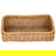 Al Saif Gallery Rectangular Wicker Serving Basket, 33 X 16 X 12 Cm - Beige product image 1