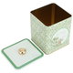 Al Saif Gallery Steel Storage Box, 120 x 120 x 137 mm, Giraffe Pattern - Green product image 3