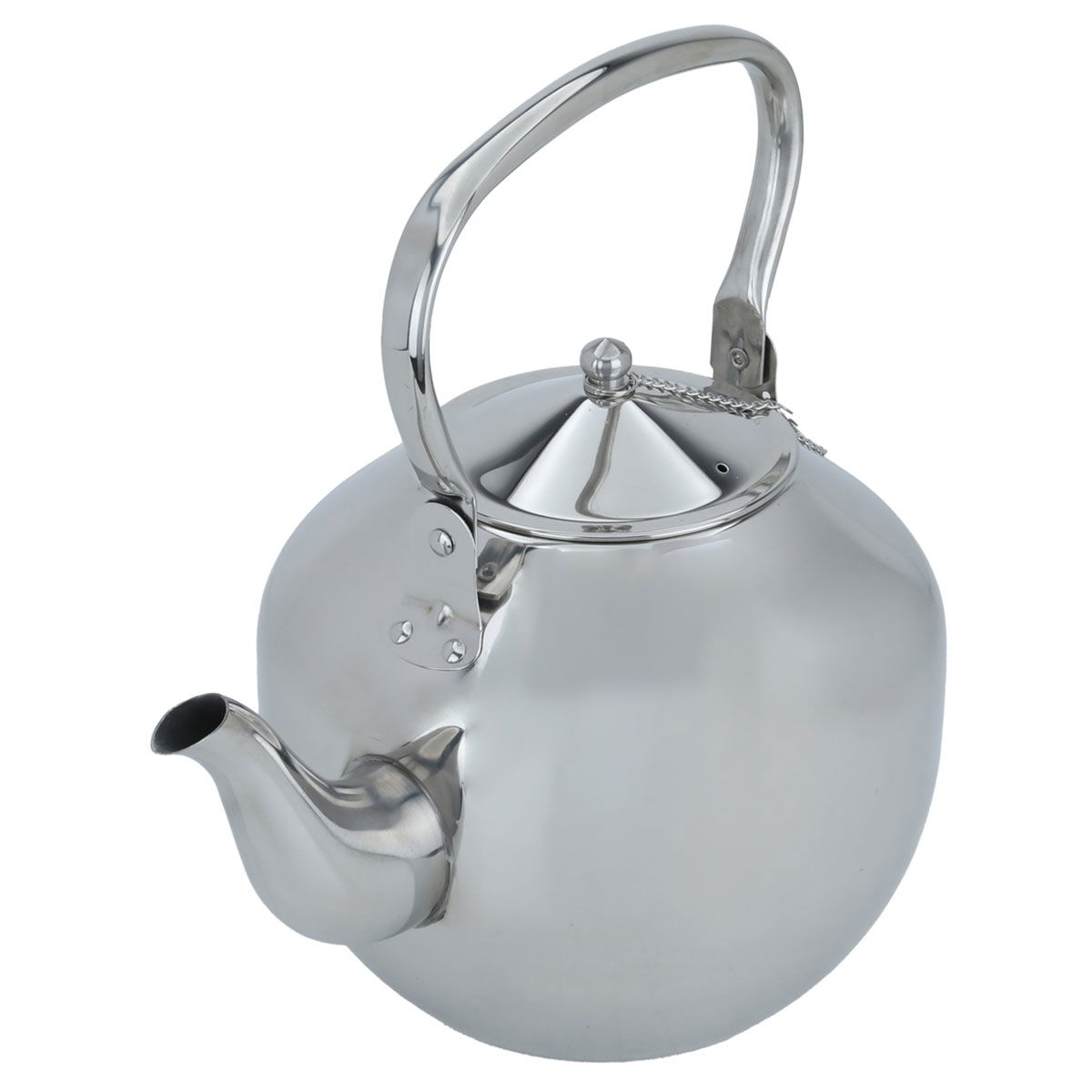 Al Saif Gallery Steel Teapot, 4 Liter - Silver product image 2