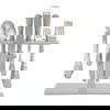 Al Saif Gallery stainless steel spoon set, 30 pieces, gold-silver engraved product image 2