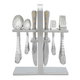 Al Saif Gallery stainless steel spoon set, 30 pieces, gold-silver engraved product image 2