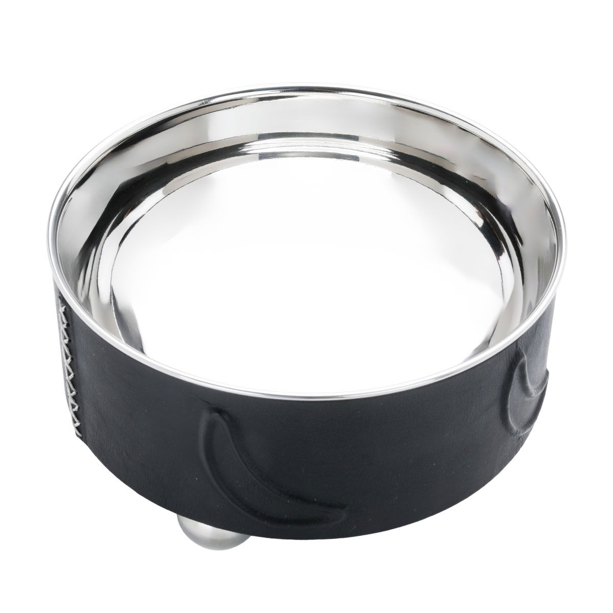 Al Saif Gallery Steel Serving Bowl, 23.5X23.5X12.5 Cm - Black product image 2