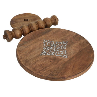 طاولة خشب السيف غاليري، دائري، قاعدة - خشبي product image 3