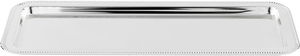 AlSaif Gallery Steel Tray, 40x15x1.8 cm - Silver product image