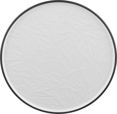 Al Saif Gallery Melamine Serving Dish, 27 x 27 x 2 cm, Flat - Black White product image 2