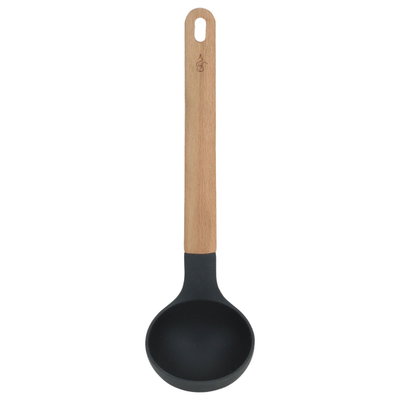 مغرفة سيليكون السيف غاليري، يد خشب - أسود product image 3