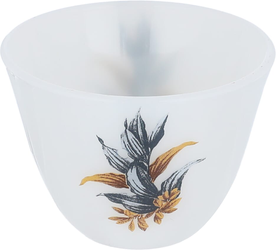 Al Saif Gallery porcelain coffee cup set, 12 pieces - white product image 2