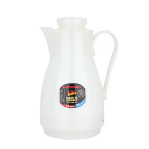 Rotpont glass thermos, 1.8 litres, plastic outer shell - pearl product image