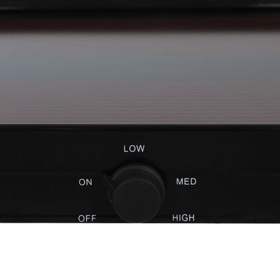 Home Master HM-170 Electric Tray and Grill, 56x36x5 cm, 600W, 3 Heat Levels, Control Switch - Black product image 3