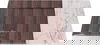 صينية تقديم بلاستيك السيف غاليري، 30×30×2 سم، مربع- أبيض بني product image 2