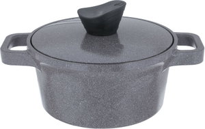 طقم قدور جرانيت تورنادو، 9 قطع - رمادي product image 2