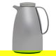 Al Saif Gallery Lima thermos, 1 liter, compressor, thermal glass inner container, plastic outer shell - silver product image 1