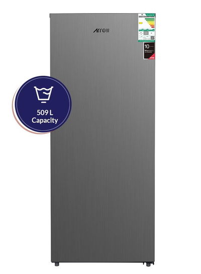 ثلاجة نوفروست ارو، 509 لتر، 17.9 قدم، LED، فريزر مانع للتجميد، RO1-660VNF - رمادي product image 5