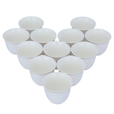 طقم فناجين قهوة عربي بورسلان السيف غاليري، 12قطعة - أبيض product image 3