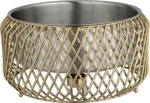 سخان طعام ستانلس استيل السيف غاليري، 2 لتر، 29x29x20 سم، دائري، قاعدة - فضي ذهبي product image 2