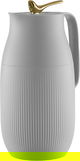 Al Saif Gallery Royal 6 thermos, 1.6 liters, glass inner container, plastic outer shell - light gray product image 2