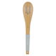 Al Saif Gallery wooden serving spoon, with silicone handle - grey product image 1