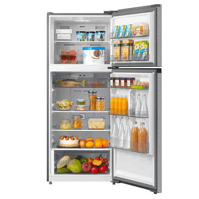 ثلاجة نوفروست ميديا، 413 لتر، انفرتر، فريزر علوي، MDRT580MTU46SAD - فضي product image 6