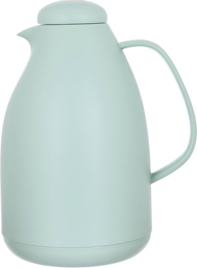 Al Saif Gallery thermos, 1.5 liters, thermal glass inner container, plastic outer shell - light green product image 2