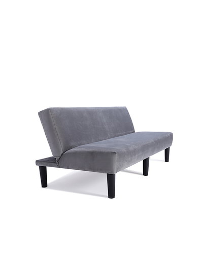 كنبة سرير نوفا خشب كندي باك كومفورت، 170x55 سم، قماش جاكوار - رمادي product image 3