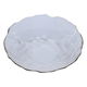 Al Saif Gallery glass plate, 3.5 x 14 cm, deep round - transparent product image 1