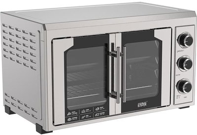 فرن كهربائي ويننج ستار، 45 لتر، 2000 واط، اضاءة داخلية، ST-9850 - فضي product image 5