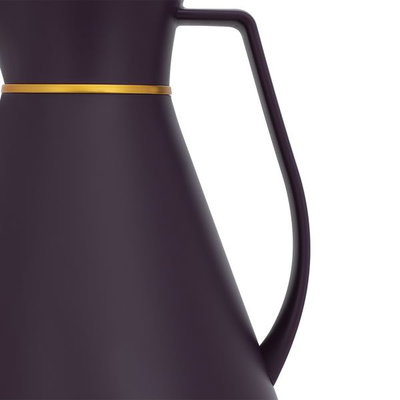 Glory Chiffon Glass Thermos, 1 liter, plastic outer shell - purple product image 4