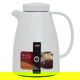 Al Saif Gallery Lima thermos, 2 litres, thermal glass inner container, plastic outer shell - white product image 1