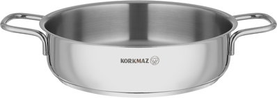 طقم قدور بيرلا ستانلس ستيل كوركماز ، 8 قطعة - فضي product image 4