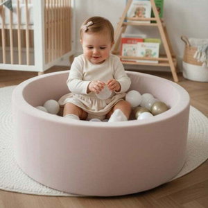 حوض كرات اسفنجية فان مومنت، 90×30 سم، 50 كرة - وردي product image
