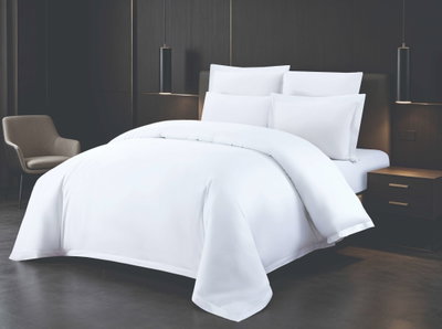 طقم لحاف بلانكا قطن، 240x260 سم، نفرين، 7 قطع - ابيض product image 5