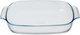 Pyrex Glass Oven Tray Set, 2 Pieces - Clear product image 4