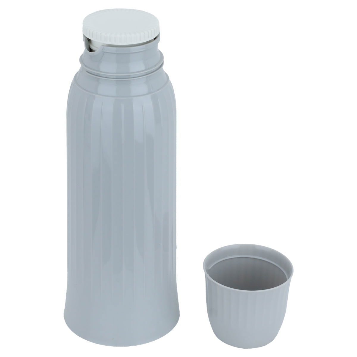 Helios thermos, 750 ml, glass inner container, plastic outer shell - gray product image 2