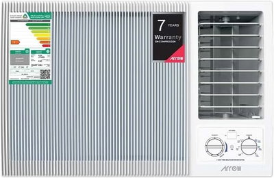 مكيف شباك ارو، 17200 وحدة حرارية، 1.43 طن، بارد فقط، RO-18WCHC - ابيض product image 5