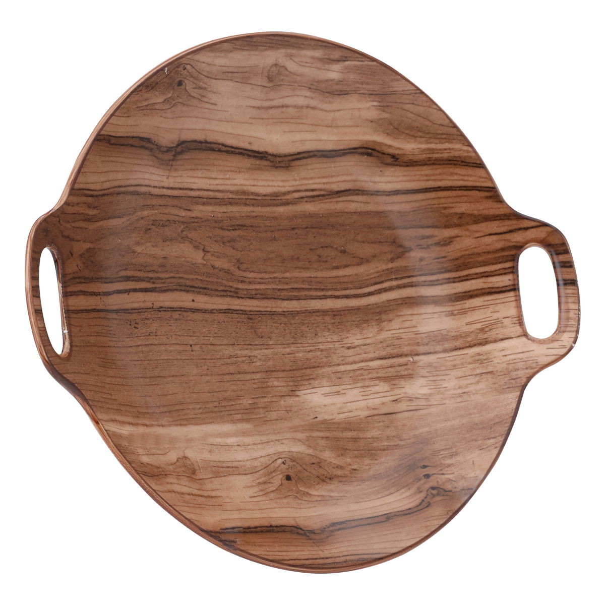 صحن حلا زجاج بيضاوي السيف غاليري، 26x15x1.7 سم، بحافة ذهبي - شفاف product image 2