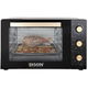 فرن كهربائي استيل دبل جلاس إديسون، 2200 واط، 60 لتر، HH6001A/BK - اسود product image 1