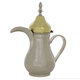 Al Saif Gallery Nickel Dallah, 26 cm - Gold Silver product image 2