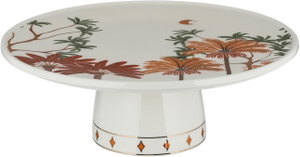 ستاند تقديم بورسلان السيف غاليري، 27x27x9.5 سم، قاعدة، دائري - ابيض ملون product image