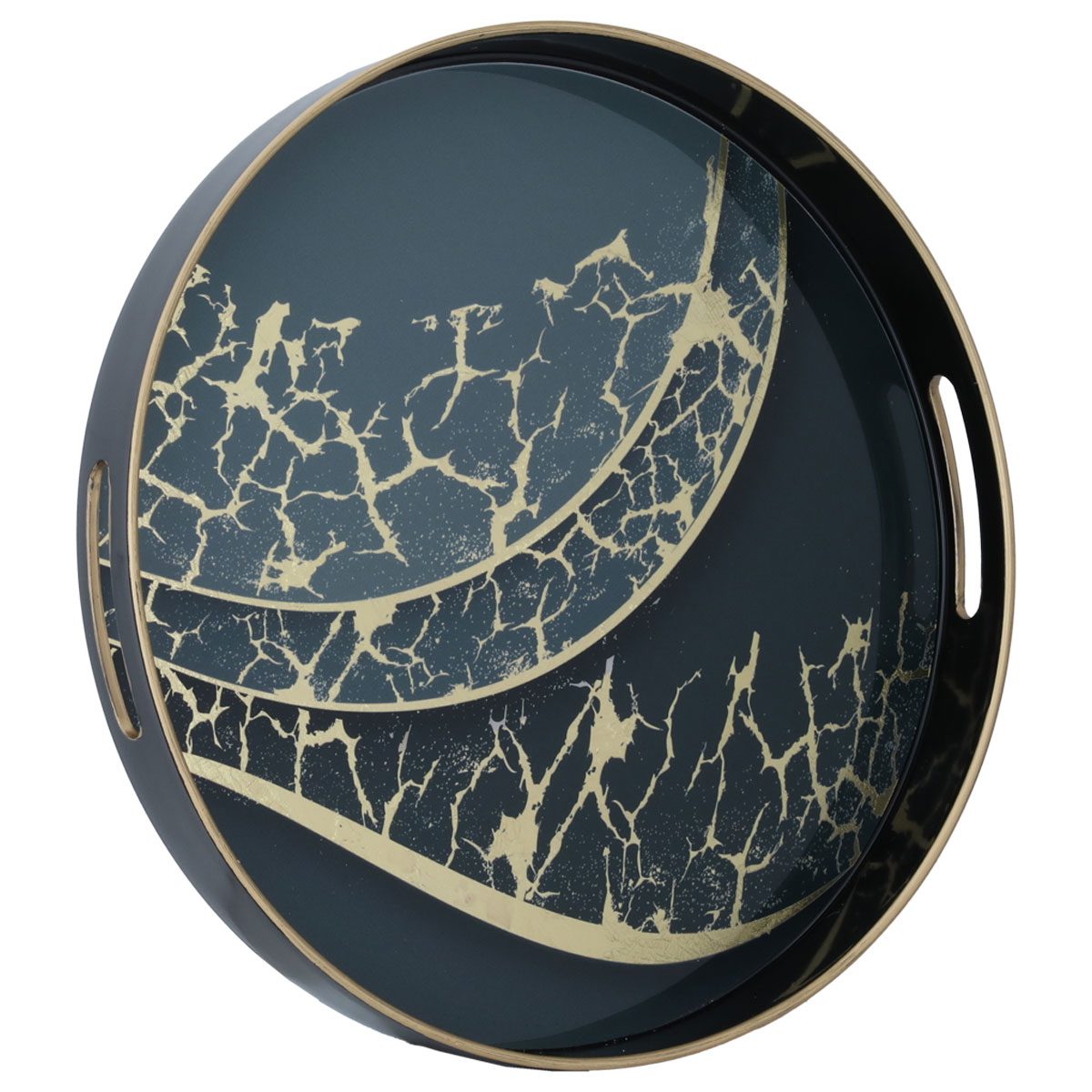 طوفرية تقديم بلاستيك السيف غاليري، 37×37×4 سم - اسود product image 2