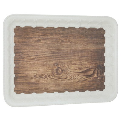 Tofaria MelamineAl Saif Gallery, 49 x 37 x 3 cm, rectangle, woodcut - white product image 1