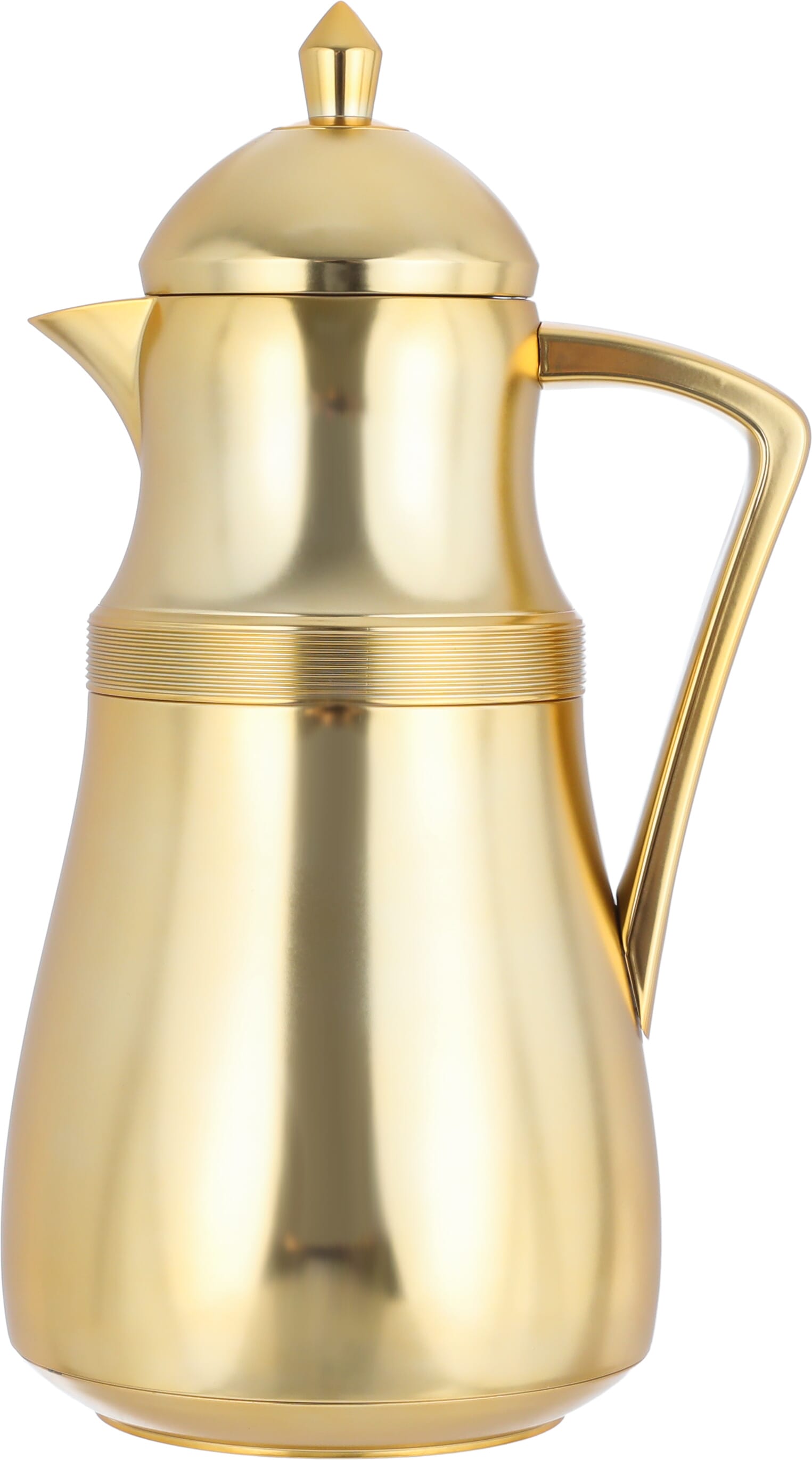 Al Saif Gallery Najd thermos set, 1/4 liter, thermal glass inner shell, plastic outer shell - gold product image 4